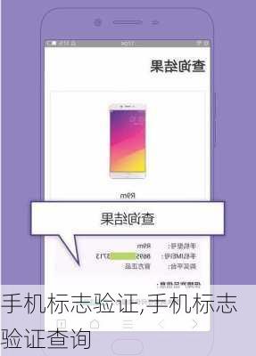 手机标志验证,手机标志验证查询
