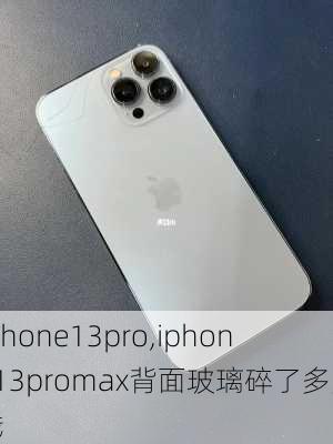 iphone13pro,iphone13promax背面玻璃碎了多少钱