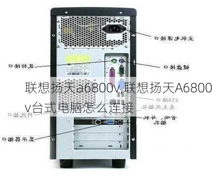 联想扬天a6800v,联想扬天A6800v台式电脑怎么连接