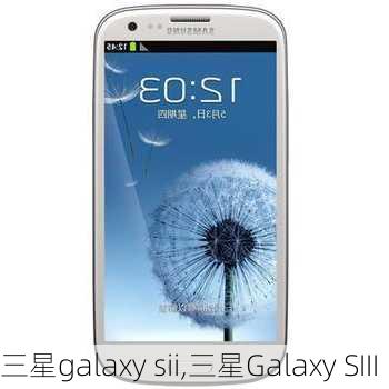 三星galaxy sii,三星Galaxy SIII