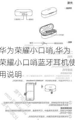 华为荣耀小口哨,华为荣耀小口哨蓝牙耳机使用说明