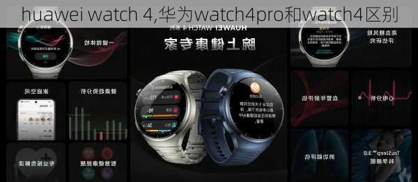 huawei watch 4,华为watch4pro和watch4区别