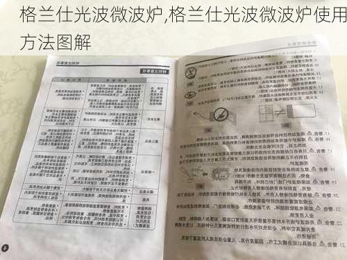 格兰仕光波微波炉,格兰仕光波微波炉使用方法图解