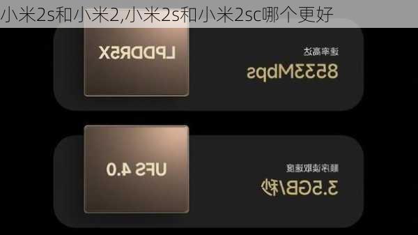 小米2s和小米2,小米2s和小米2sc哪个更好