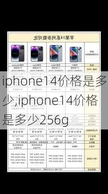 iphone14价格是多少,iphone14价格是多少256g