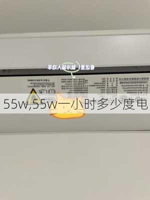 55w,55w一小时多少度电