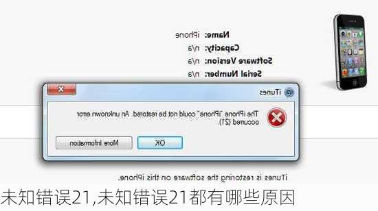 未知错误21,未知错误21都有哪些原因