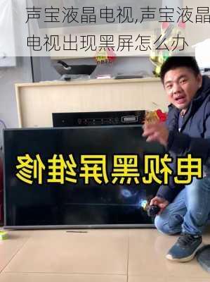 声宝液晶电视,声宝液晶电视出现黑屏怎么办