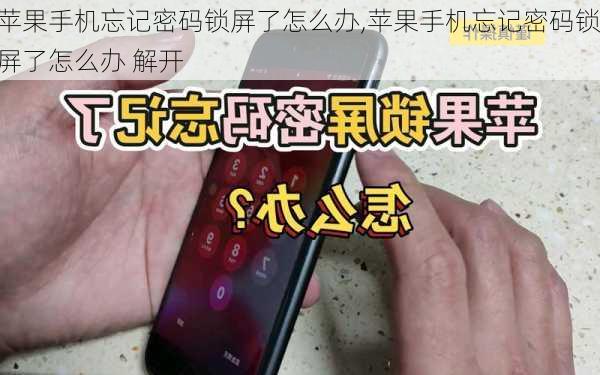 苹果手机忘记密码锁屏了怎么办,苹果手机忘记密码锁屏了怎么办 解开