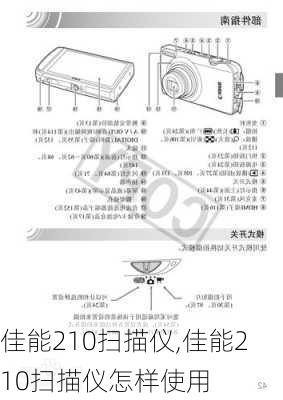 佳能210扫描仪,佳能210扫描仪怎样使用