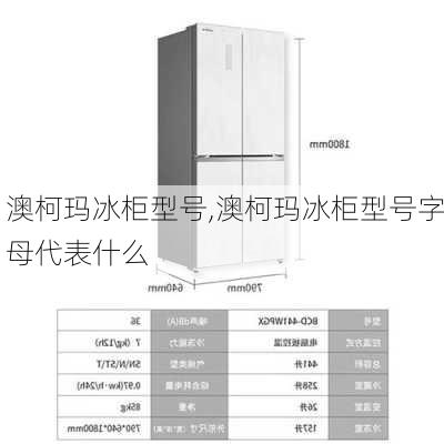 澳柯玛冰柜型号,澳柯玛冰柜型号字母代表什么