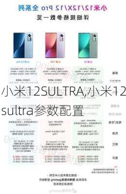 小米12SULTRA,小米12sultra参数配置