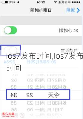 ios7发布时间,Ios7发布时间