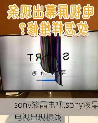 sony液晶电视,sony液晶电视出现横线