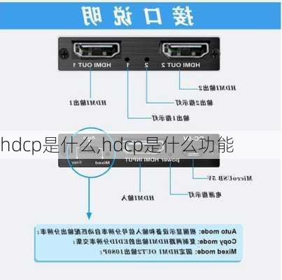 hdcp是什么,hdcp是什么功能