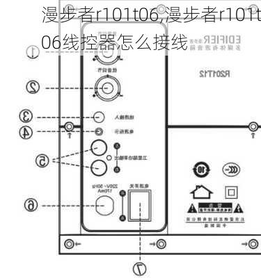 漫步者r101t06,漫步者r101t06线控器怎么接线