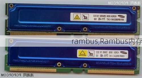 rambus,Rambus内存