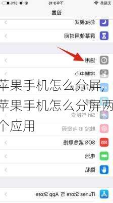 苹果手机怎么分屏,苹果手机怎么分屏两个应用