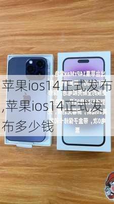 苹果ios14正式发布,苹果ios14正式发布多少钱