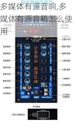 多媒体有源音响,多媒体有源音箱怎么使用