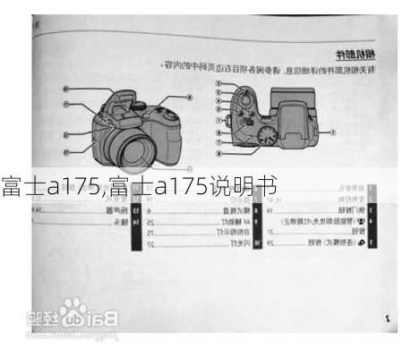 富士a175,富士a175说明书