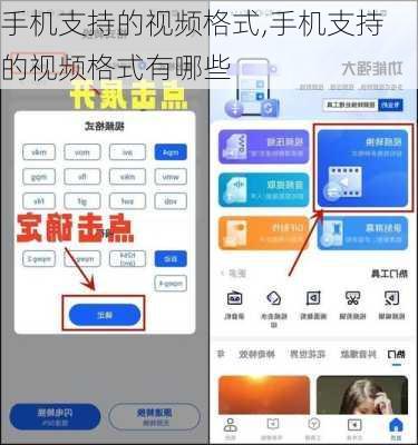 手机支持的视频格式,手机支持的视频格式有哪些