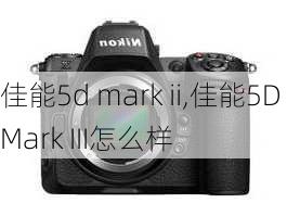 佳能5d mark ii,佳能5D Mark III怎么样