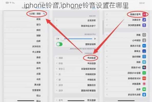 iphone铃音,iphone铃音设置在哪里