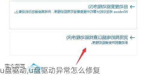 u盘驱动,u盘驱动异常怎么修复