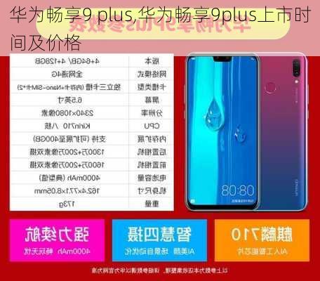 华为畅享9 plus,华为畅享9plus上市时间及价格