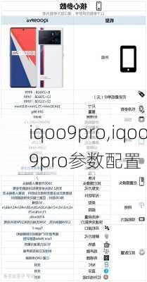 iqoo9pro,iqoo9pro参数配置