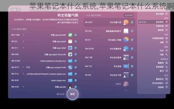 苹果笔记本什么系统,苹果笔记本什么系统啊
