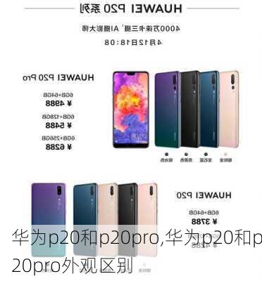 华为p20和p20pro,华为p20和p20pro外观区别