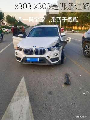 x303,x303是哪条道路