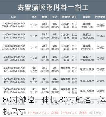 80寸触控一体机,80寸触控一体机尺寸