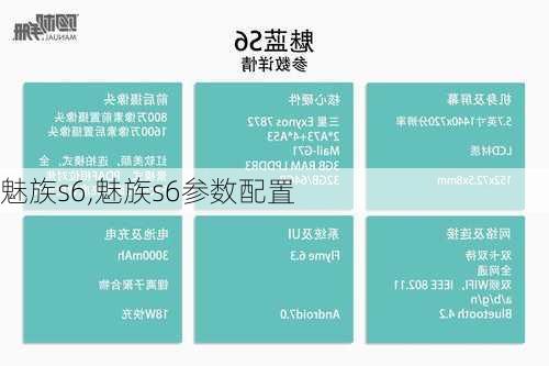 魅族s6,魅族s6参数配置