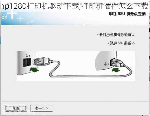 hp1280打印机驱动下载,打印机插件怎么下载