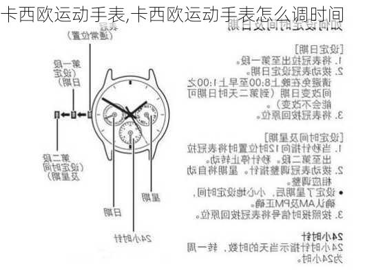 卡西欧运动手表,卡西欧运动手表怎么调时间