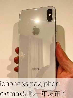 iphone xsmax,iphonexsmax是哪一年发布的