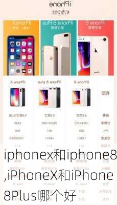 iphonex和iphone8,iPhoneX和iPhone8Plus哪个好