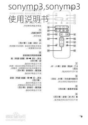 sonymp3,sonymp3使用说明书