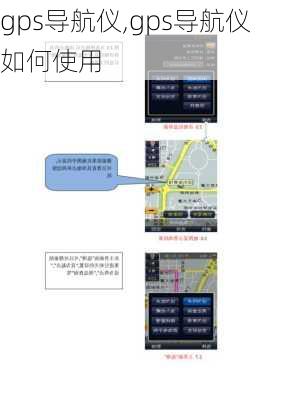 gps导航仪,gps导航仪如何使用