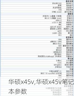 华硕x45v,华硕x45v笔记本参数