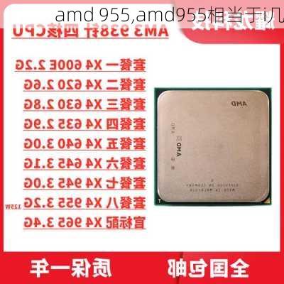 amd 955,amd955相当于i几