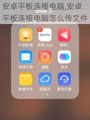 安卓平板连接电脑,安卓平板连接电脑怎么传文件