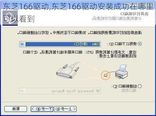 东芝166驱动,东芝166驱动安装成功在哪里可以看到