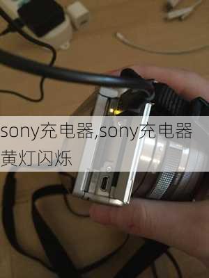 sony充电器,sony充电器黄灯闪烁