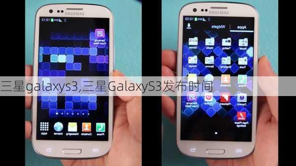 三星galaxys3,三星GalaxyS3发布时间