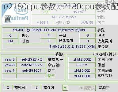 e2180cpu参数,e2180cpu参数配置