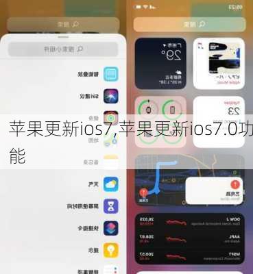 苹果更新ios7,苹果更新ios7.0功能